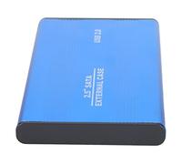 Akozon Caja de Disco Duro Externo Portátil de 2,5 Pulgadas y 2 TB, HDD Plug Play 3 TB USB2.0 SSD Disk Box Cajas de Disco Duro Externo de 1 TB (Máximo Soporte Posible, el Producto no es un Disco Duro)