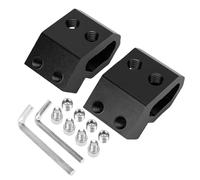 Akozon Caja de Herramientas Universal con Montaje en Riel, Kit de Montaje Lateral en Riel que Ahorra Espacio para una Organización Eficiente de las Herramientas. (BLACK)