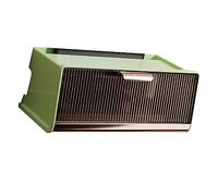 Akozon Caja Organizadora de Enrutador Montada en la Pared - Almacenamiento Versátil para Regletas, Cables y Más - Decoración Elegante para el Hogar y la Oficina (Tamaño Mediano Cian 30x13,5x12,5