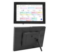 Akozon Calendario Digital Inteligente con Pantalla Táctil HD, Planificador Familiar, Pantalla WiFi, Memoria de 32GB, 10,1 Pulgadas, para el Hogar, Cocina, Sala de Estar y Dormitorio (Enchufe de la