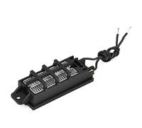 Akozon Calentador de Aire de Cerámica Elemento Calefactor de Tipo Conductor 50 W 12 V, Calentador de Aire de Cerámica de 50 W 12 V CA/CC Elemento Calefactor de Tipo Conductor o Acondicionado