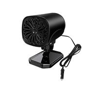 Akozon Calentador de Automóvil Negro de 12V 12V/24 V Calentador de Descongelación Calentador para Parabrisas para Parabrisas (2)