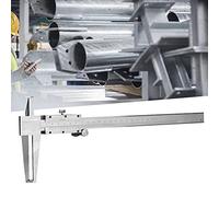 Akozon Calibradores Vernier de Doble Garra de Acero Al Carbono de Precisión Profesional para Mediciones Precisas del Diámetro interior: Ideales para Aplicaciones de Rectificado (9-200 mm)