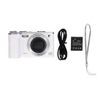 Akozon Cámara Digital 1080P Cámara Vlog de 68MP Cámara de Viaje con Pantalla Abatible de 3,2 Pulgadas con Zoom 12X Antivibración