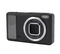 Akozon Cámara Digital 4K 64MP Zoom 18X AF Cámara Vlog de Enfoque Automático con Pantalla TFT de 2,4 Pulgadas Luz de Relleno para Fotografía para Principiantes