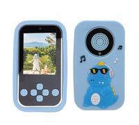 Akozon Cámara Digital de 96MP Alta Definición Lente Dual Mic Music Player para Niños Adultos (Blue)