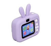 Akozon Cámara Digital para Niños, Vídeo HD de 20 MP 1080P, Recargable por USB, Pantalla a Color de 2 Pulgadas, Enfoque Automático, 5 Juegos de Rompecabezas, Cámara para Niños