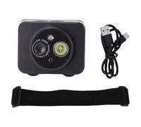 Akozon Cámara Montada en la Cabeza Luz LED Grabación 1080P para Actividades Al Aire Libre Ciclismo Senderismo (32G)