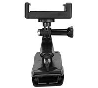 Akozon Camera Backpack Clip Holder, Universal Mobile Phone Backpack Soporte Fijo 360 Degree Rotary Phone Backpack Clip Holder para Cámara