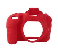 Akozon Camera Case de Silicona Alojamiento Protector Traje de Piel Ligera para D3300 D3400 (Rojo)