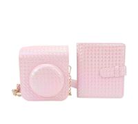 Akozon Camina Instantánea Case de Protección PU Top Cover Strap de Hombro Ajustable Cámara de álbum de Fotografía Bolsa de Transporte para Mini 12 (#4)