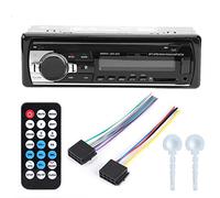Akozon Car Stereo con Bluetooth Universal12V LCD Car Bluetooth Manos Libres MP3 Reproductor de música estéreo USB AUX Radio Unidad Principal