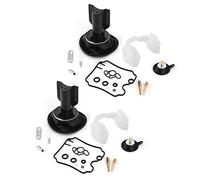 Akozon Carburador 2 juegos de accesorios de kit de reconstrucción de carburador de motocicleta para TDM 850 / TDM 850N / XTZ 750H / XTZ 750R