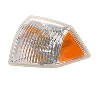 Akozón Carcasa de Luz de Marcador Lateral, Cubierta de Luz de Marcador Lateral Delantero de Coche Cubierta de Lámpara de Señal de Giro de Coche para 2007-2010(Izquierda)