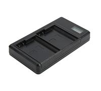 Akozon Cargador de Batería Dual ENEL15 con Pantalla LCD para - USB Tipo C, 5V 2A, Diseño Portátil