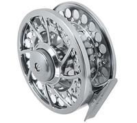 Akozon Carrete de Mosca de Aluminio con Función de Frenado 9/10 Carrete de Mosca de Pesca 3 Rodamientos 11 Engranajes - y Accesorios