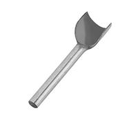 Akozon Cartera para Cinturón con Correa para Herramienta Perforadora de Cuero Semicircular - Juego de Artesanía en Cuero - Manualidades con Herramientas de Estampado y Punzonado (25mm)