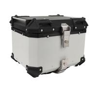 Akozon Caso con Capacidad de 45L, Bloqueo de Seguridad y Agua, Tronco de de Aleación de Aluminio para el Almacenamiento de Casco y Equipaje