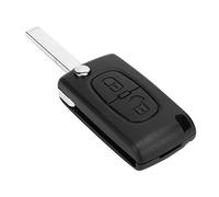 Akozon Caso de Llave de 2 Botones Llave de Llave, Reemplazo Protector de Cubierta de Carcasa ABS, Ajuste para Las Piezas Automáticas C6 C8