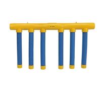 Akozon Cayendo Sticks Catching Game Hand Coordinación Oyente de Ojo de Reactividad Adornos para un Diseño Divertido de Amarillo y Azul
