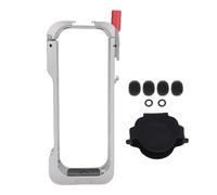 Akozon Caza Protectora de Aluminio para Cámara de Acción X5 con Soporte de Zapato Frío, Orificio de Tornillo de 1/4 de Pulgada y Tapa de la Lente: Marco de Carcasa de Cámara Ideal para
