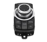 Akozon Center Console Multimedia Controlador de Navegación de 10 Pines Interruptor de Perilla Ratón para 5 Series F07 GT F10 F11 2008-2011 y 7 Series F01 F02 F03 F04 2008-2012-OEM: 9206444