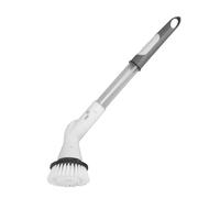 Akozon Cepillo de Limpieza Eléctrico Manija Larga sin Inalámbrica Fuerra de Potencia Giratoria para Ducha, Bañera, Baldosas y Piso de Limpieza