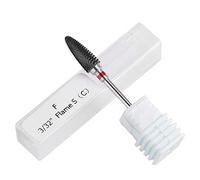 Akozon Ceramic Broating Head Talad Bits para Manicura y Pedicura | 5 Tipos, Fáciles de Usar, Herramientas de Pulido para Uñas Naturales y Artificiales | 20º Set (21ST)