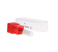 Akozon Ceramic Nail Drinch Broad - Cabezal Redondo de Rectificado Plano para Uñas Acrílicas y Manicura - 4 Opciones Disponibles (Cabeza de maíz F)