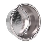 Akozon Cesta de Filtro Portafiltro de Acero Premium de 54 Mm Menos para 2 Tazas - Diseño Poroso para una Mejor Extracción de café - Fácil de Limpiar y Reciclable