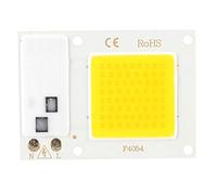 Akozon Chip LED de Alta Potencia de 20W y 220V, Accesorios de Fuente de Luz LED COB de Alto Voltaje, Cálido