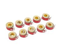 Akozon Cinta de Medición Suave de 10 Piezas 60 Pulgadas Cinta de Cuerpo de Color de Doble Cara Ideal para Coser, Crear y Sastrería