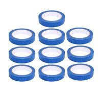 Akozon Cinta de Pintores para Coche, Azul Automotriz Reacabado Cinta Adhesiva Alta Temperatura Prueba 0.79in X 98.43ft para Pintura de Coche Vehículo Oficina en Casa