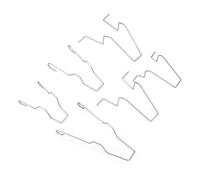 Akozon Clips De Resorte De Retención De Bombilla 6 Piezas 5ZHSFULLKIT Para H1 / H3 / H4 / H7 Acero Faros Delanteros Faros Delanteros Luz De Cabeza De Haz Sumergido