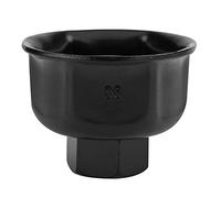 Akozon Coche Filtro De Aceite Llave Tapa 36Mm 3/8Inch Herramienta De Extracción De Unidad De Enchufe Llave de Filtro de Aceite Filtro de aceite Llave Para X5 A6L A8L