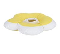 Akozon Collar de Recuperación de Mascotas con Forma de Flor para Perros y Gatos - Collar de Cono Antimordeduras Ajustable Impermeable - Suave, Cómodo y Versátil (S)