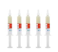 Akozon Compuesto De Pulido De Pasta De Lapeado De Diamante, Peso Neto 5G 5 Pz/Set Pulido De Pasta De Diamante W0.5-W40 320~10000(W0.5 Ocular 10000)