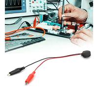 Akozon Conector a Presión de Batería a Sonda de Cable - 20 Piezas de Prueba Eléctrica y Peso Ligero - 9 V 15 Cm de Longitud