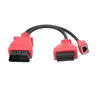 Akozon Conector de Cable de Programación Adaptador de Cable Ethernet OBD2 Cable de Diagnóstico del Coche para MS908 Pro MS908S Pro MaxiSys Elite IM608 para el Modelo de Chasis F