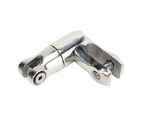 Akozon Conector Marino de Acero Inoxidable con Diseño Doble de 6 a 8MM - Prueba y Carga de Trabajo 3200