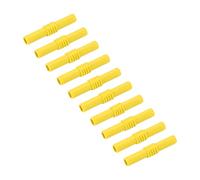 Akozon Conectores de Acoplador de Plátano Femenino de 4 Mm a 10 Mm a Hembra Ideales para Electrónica y Electrodomésticos (YELLOW)