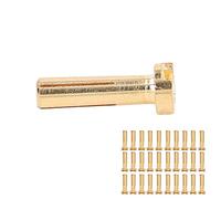 Akozon Conectores Tipo Banana de Alta Precisión, Enchufe de Cable de Batería RC de 30 Piezas de 4 Mm, Conexión o Batería con Equipo