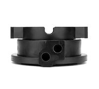 Akozon Conjunto de Acoplamiento Giratorio, Pieza de Montaje para Cambiador de Neumáticos, Válvula de Aire, Diámetro de Rueda de 49mm, Reemplazo Eficiente de Neumáticos, Material ABS