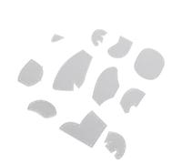 Akozon Conjunto de Regla de Plantilla de Elefante de 11 PPCS Juego de Plantilla de Acolchado Acrílico Conjunto de de Acolchado de Bricolaje de Patrón de Elefante Adorable