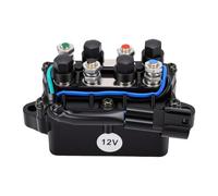 Akozon Conjunto de relé de Ajuste de Inclinación de Energía Marina de ABS y Cobre, Hardware de Reemplazo de Placa de Circuito de Elevación de Motor Fueraborda Universal de 3 Pines