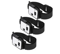 Akozon Contador de Puntuación de de 3 Piezas, Reloj Tipo Manual, Accesorios de Plástico para Portero de Tiro, Contador de Puntuación de 3 Piezas, Reloj Compacto de Plástico, Tipo Manual, Pulsera