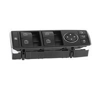 Akozon Control Maestro del Interruptor de la Ventana Eléctrica Delantera Izquierda para Clase C W204 Reemplazo OEM 2128208310, Fácil Instalación, Plástico ABS Negro