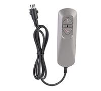 Akozon Controlador de sofá Eléctrico Universal de 5 Pines: Interruptor de Control Manual para Sillón Reclinable de Doble Botón para Levantar y Ajustar Fácilmente, Longitud de Cable de 1,25 M