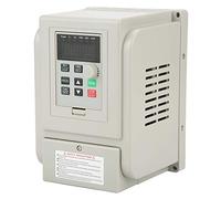 Akozon Controlador de Variador de Frecuencia 220 Vac para Motor de CA Monofásico de 1,5 Kw, Variador de Velocidad con Tecnología High & Pwm, Amplio Rango de Velocidad, Diseño Anti-disparo para Uso