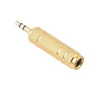 Akozon Convertidor Adaptador De Estéreo De 3,5 Mm Macho A 6 Hembra para Auriculares